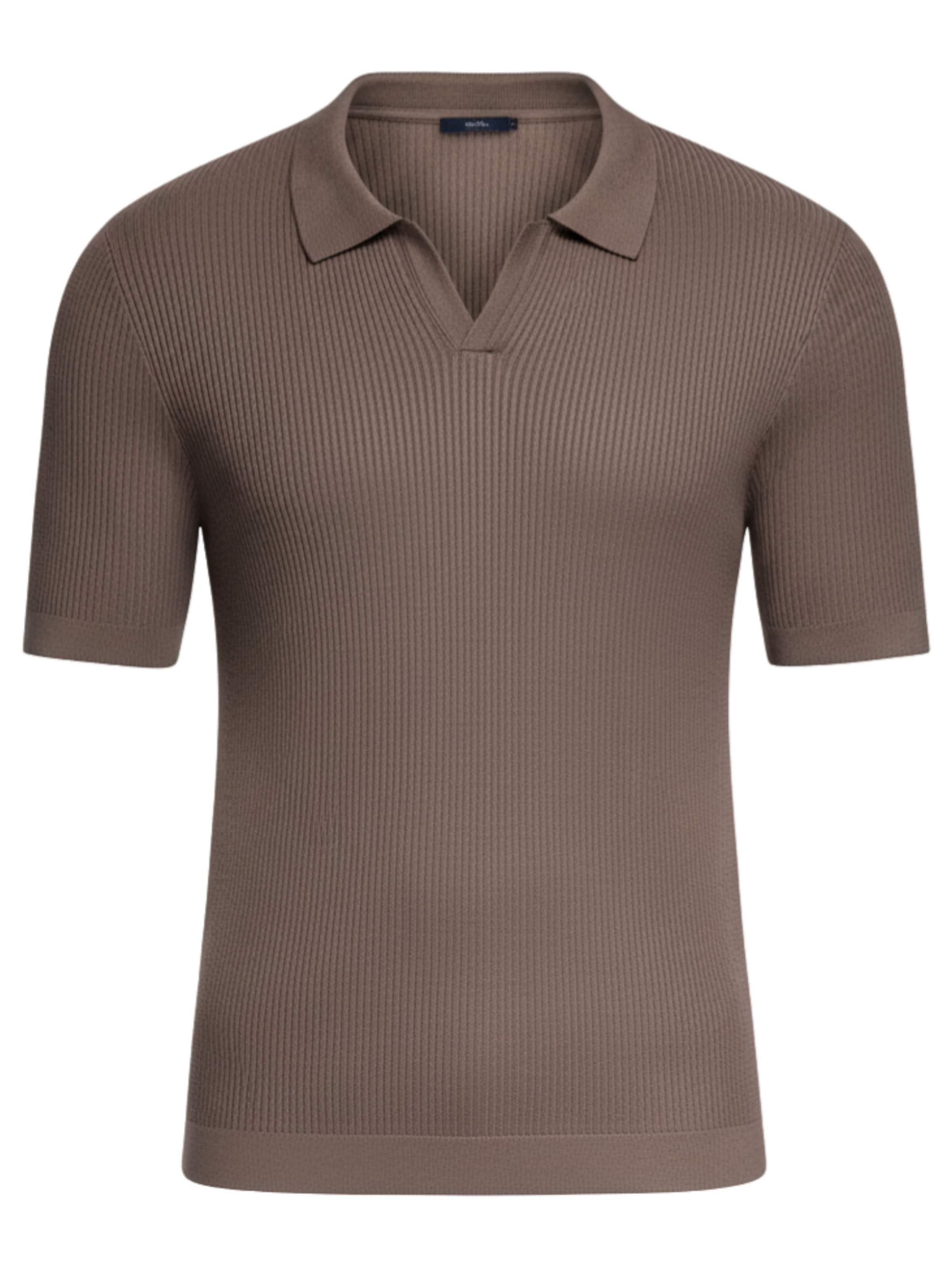 Ombre Shirt in Grijs: voorkant