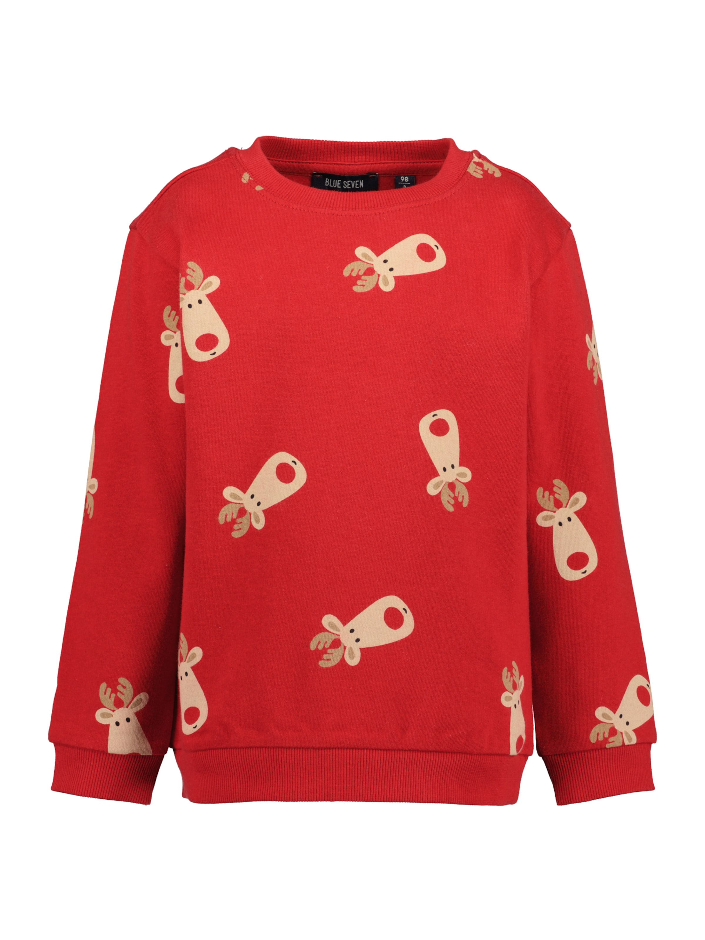 BLUE SEVEN - Sudadera en rojo: frente