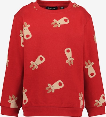 BLUE SEVEN - Sudadera en rojo: frente