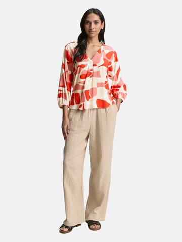 TOM TAILOR Bluse in Rot