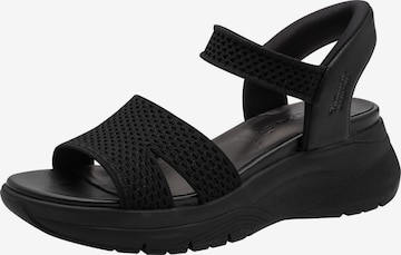 Tamaris Sandal in Black: front