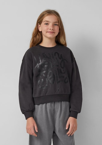 s.Oliver Sweatshirt in Grey: front