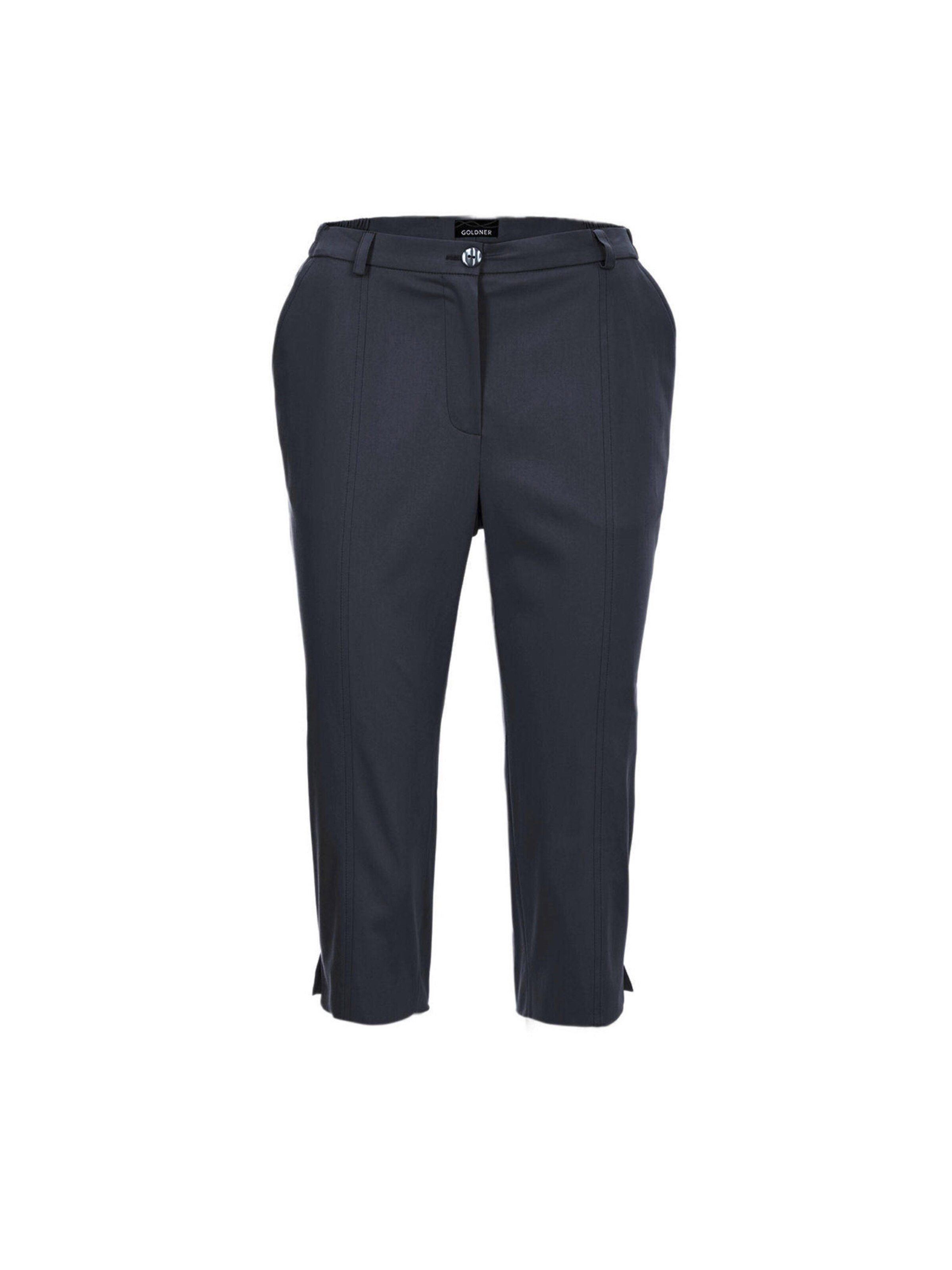 Goldner Slim fit Trousers in Blue: front