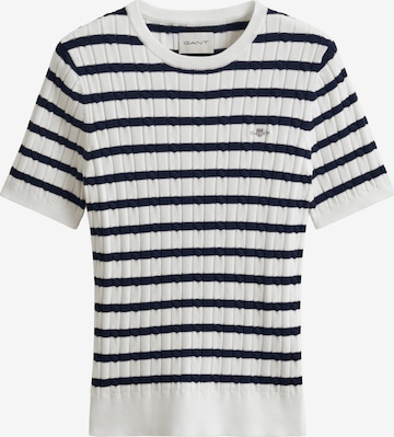 GANT Sweatshirt in Weiß: Vorderseite