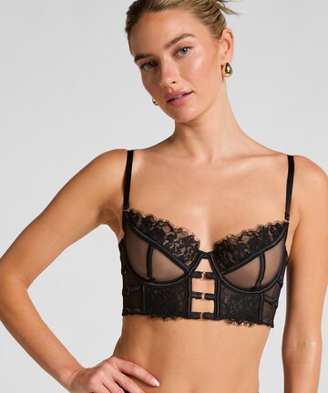 Soutien-gorge 'Nienke' Hunkemöller en noir : devant