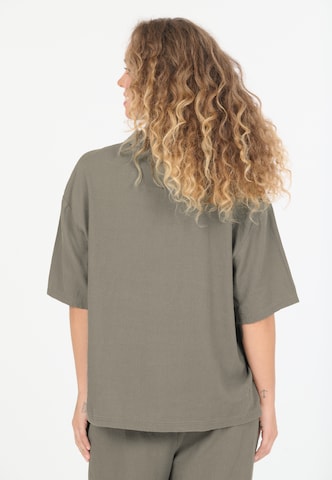 NOU Bluse 'Natasha' in Braun