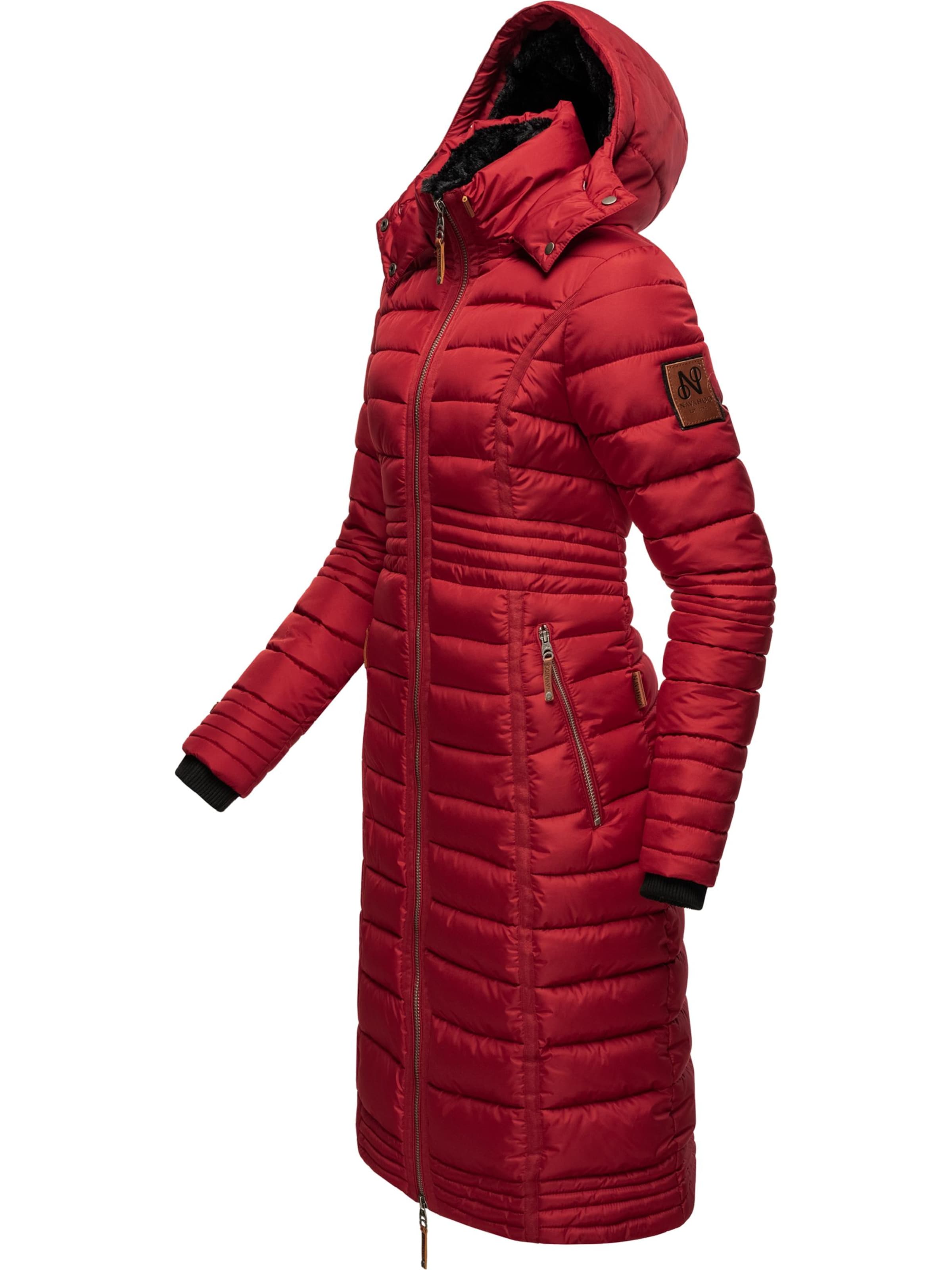 NAVAHOO Mantel 'Umay' in Rot