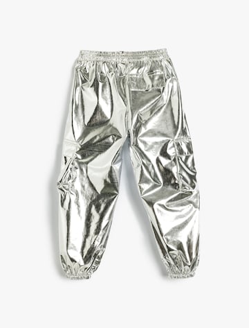 Koton Tapered Pants in Silver