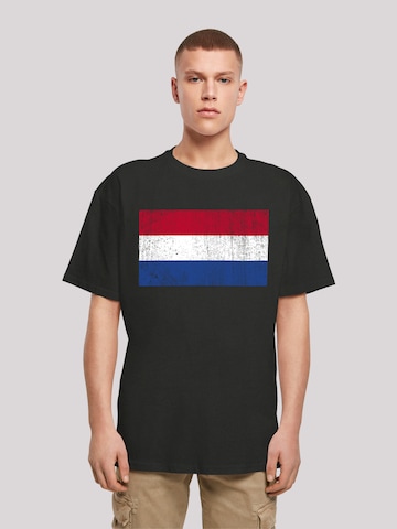 F4NT4STIC Shirt in Zwart: voorkant