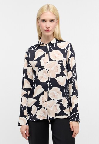 ETERNA Blouse in Zwart: voorkant