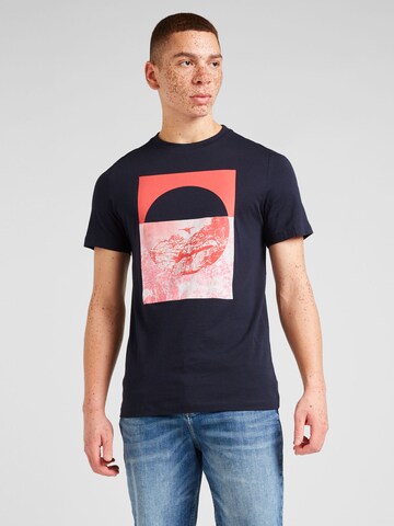 s.Oliver Shirt in Blauw: voorkant