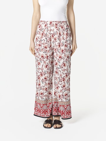 KOROSHI Широкий Штаны в Красный: спереди