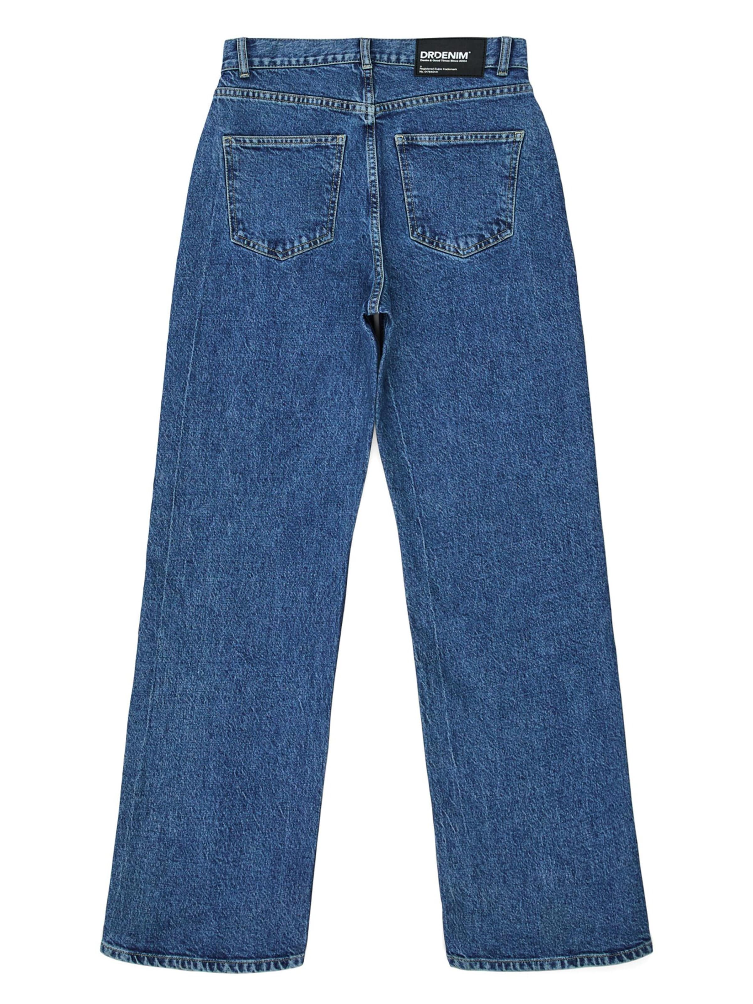 Dr. Denim Regular Jeans 'Echo High Straight' in Blauw