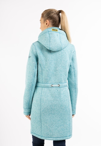 Schmuddelwedda Knitted Coat in Blue