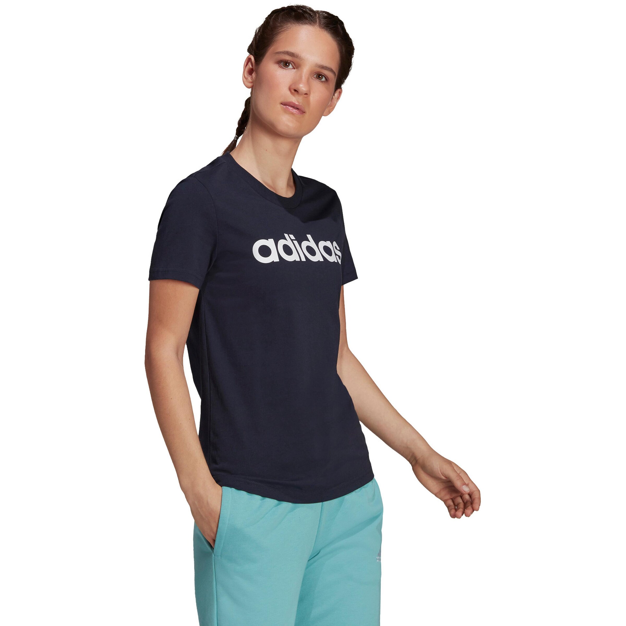 Frauen Shirts & Tops ADIDAS T-Shirt in Navy - FM52065 Frauen Shirts & Tops ADIDAS T-Shirt in Navy - FM52065