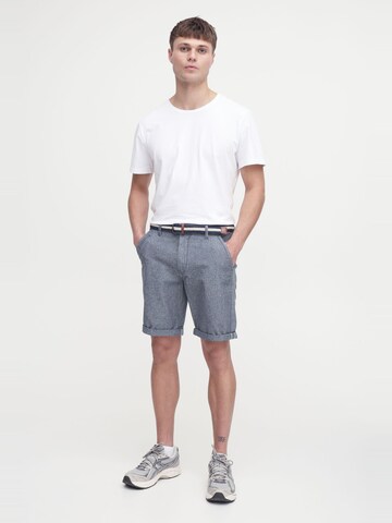 INDICODE JEANS Regular Chino 'Mews' in Blauw