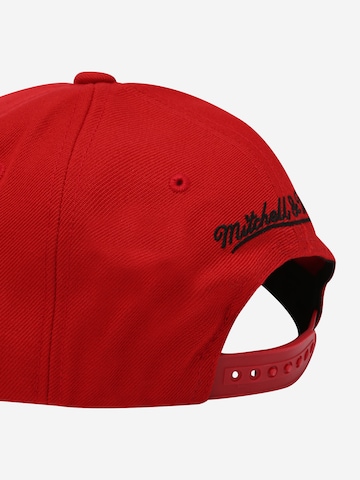 Cappello da baseball di Mitchell & Ness in rosso