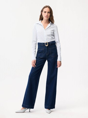 adl Wide leg Jeans in Blue