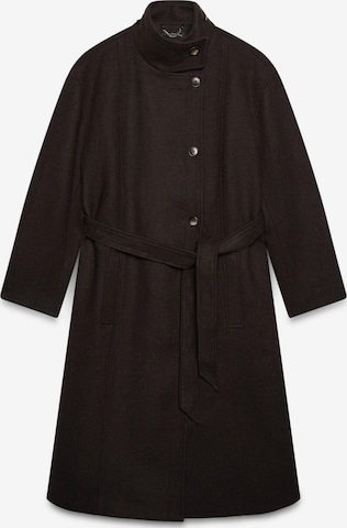 Manteau mi-saison Fiorella Rubino en marron : devant