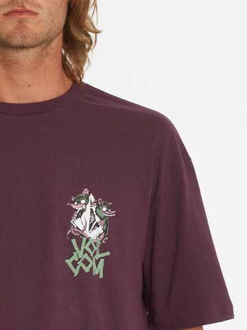 Volcom T-Shirt in Lila