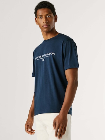 T-Shirt Pepe Jeans en bleu