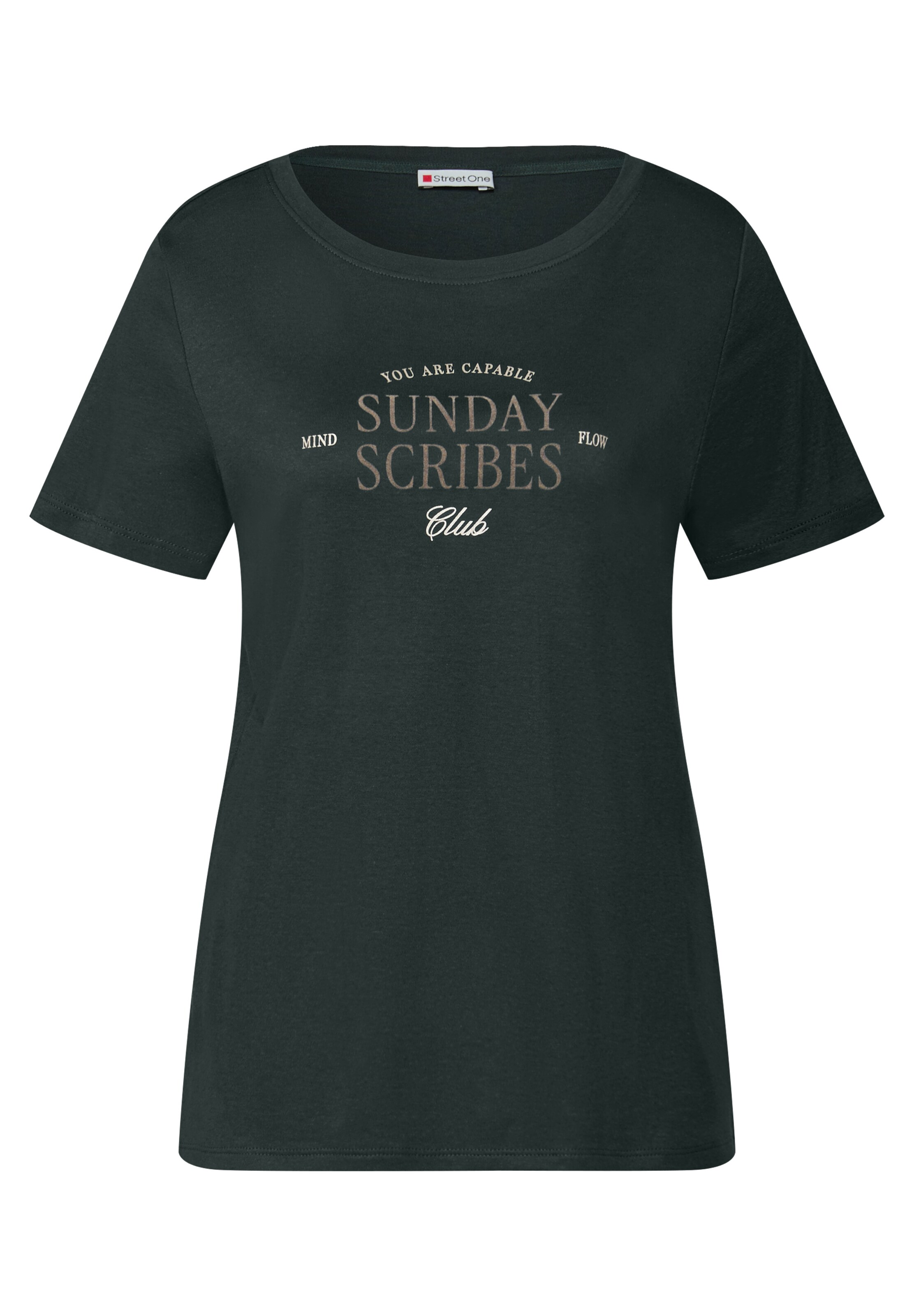 STREET ONE Shirt in Green: front