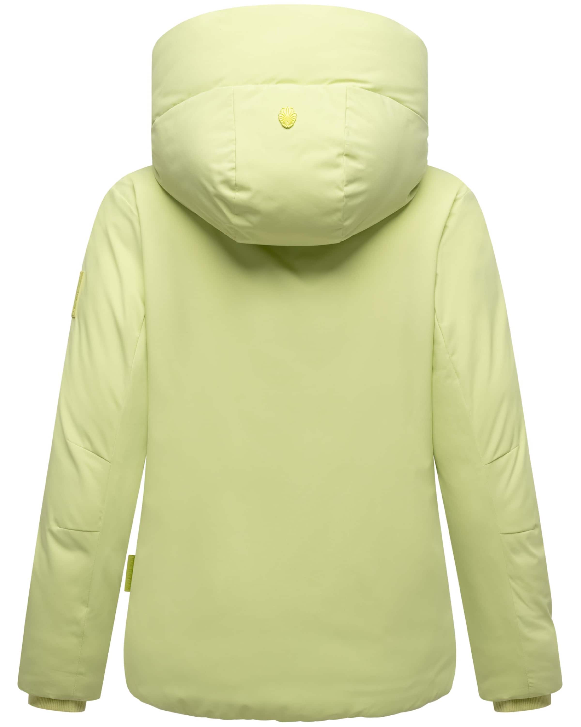 NAVAHOO Vinterjakke 'Blütenlicht 14' i grøn