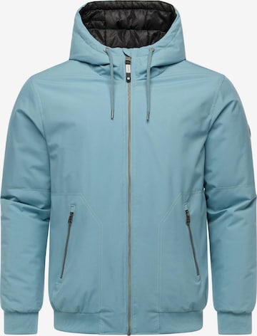 mėlyna Ragwear Žieminė striukė 'Stuartt': priekis