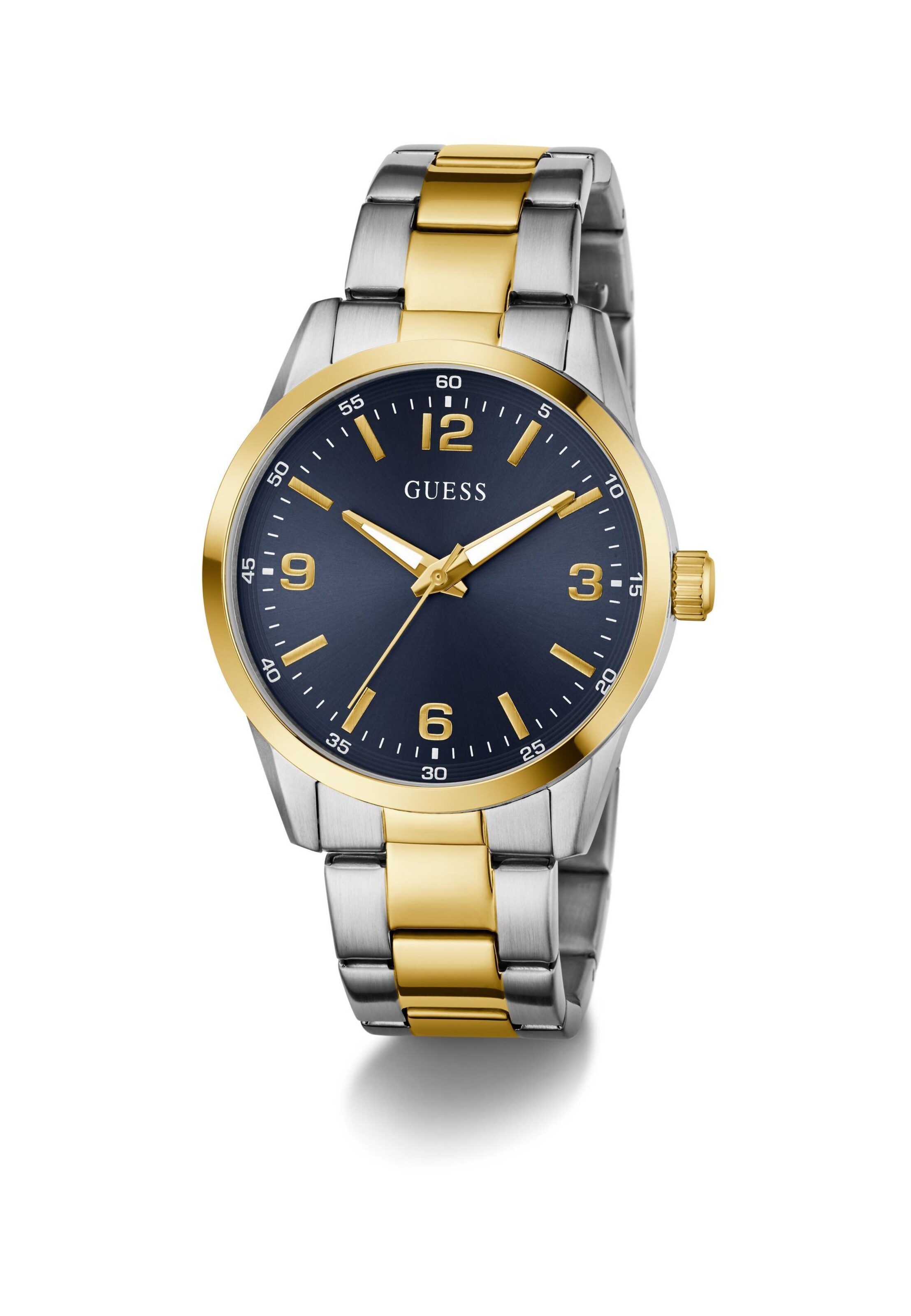 GUESS Analoguhr 'Easton' in Silber