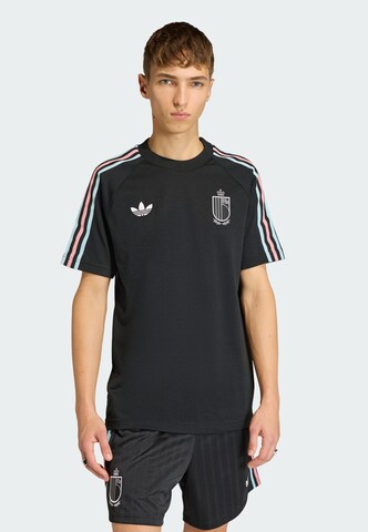ADIDAS PERFORMANCE Funktionsshirt 'Belgien' in Schwarz: Vorderseite