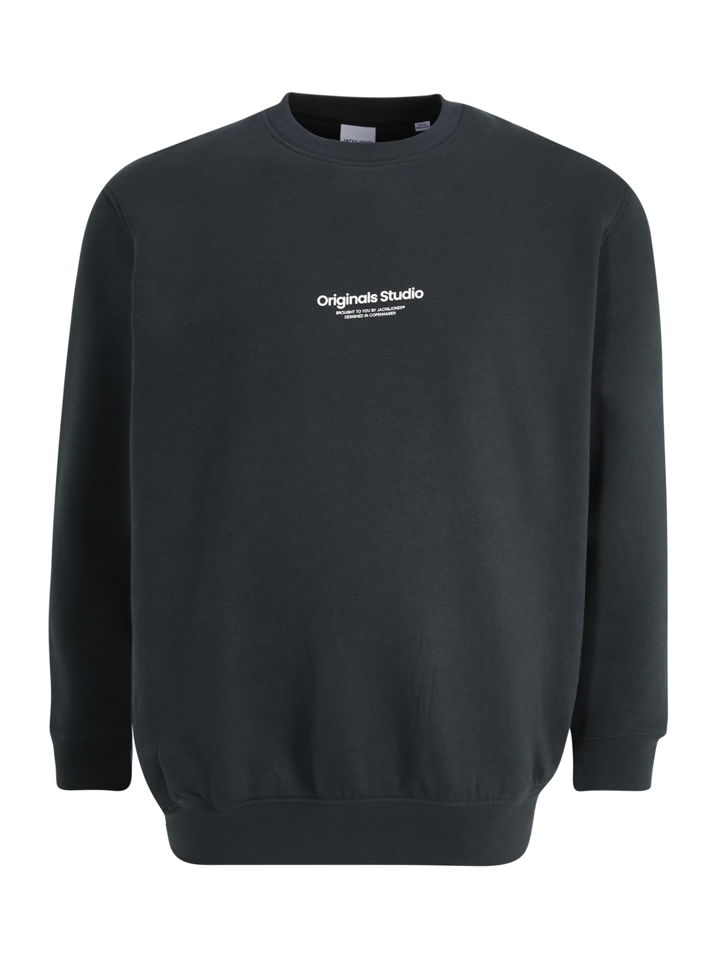 Sweat-shirt 'VESTERBRO' Jack & Jones Plus en vert : devant