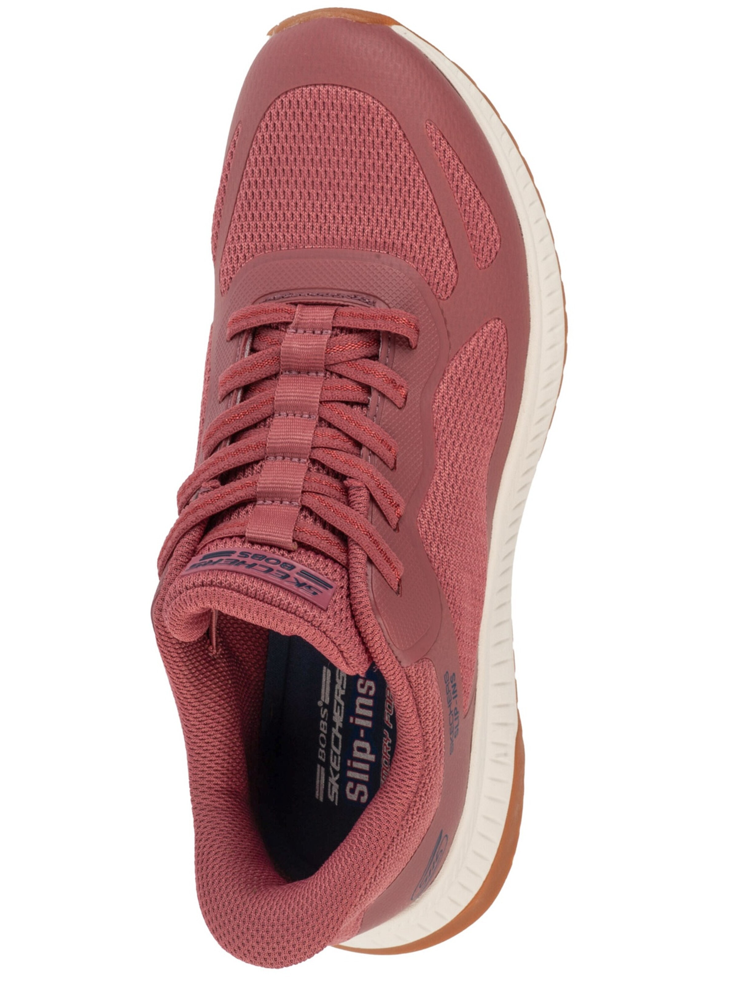 SKECHERS Sneaker low 'Skechers Slip-Ins: Bobs Squad 4 - Staple Look'‌ in Pink