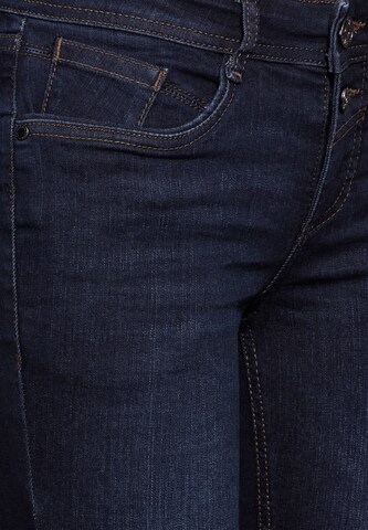 STREET ONE Slimfit Jeans in Blau