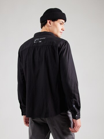 CAMP DAVID Regular Fit Hemd in Schwarz
