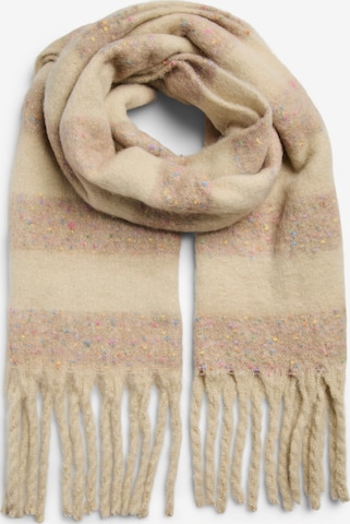 PIECES - Chal 'ALOISE' en beige: frente