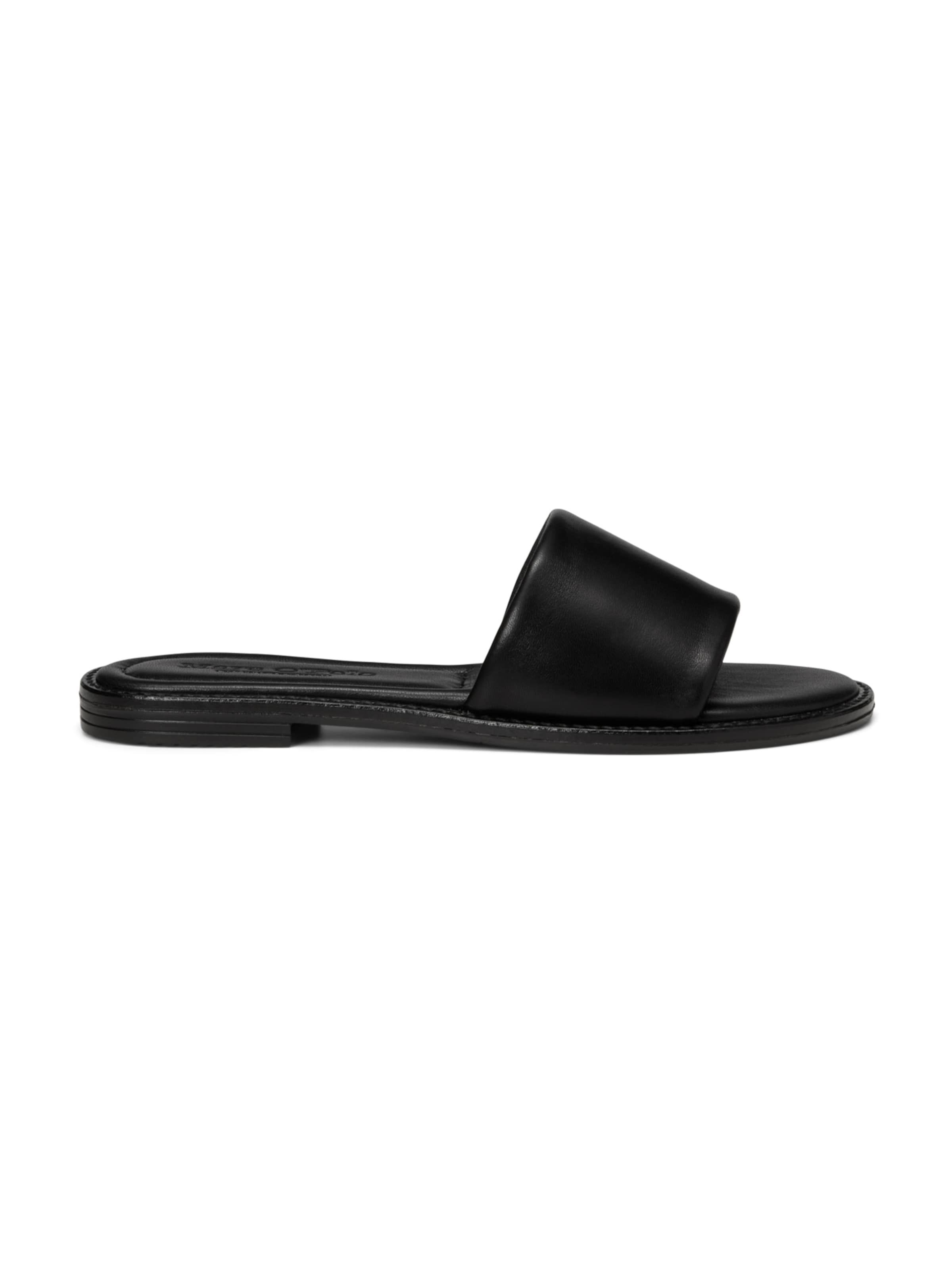 Marc O'Polo Mules in Black: front