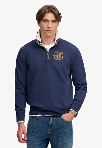 Superdry & Co Sweatshirt 'Varsity' in Blau: Vorderseite