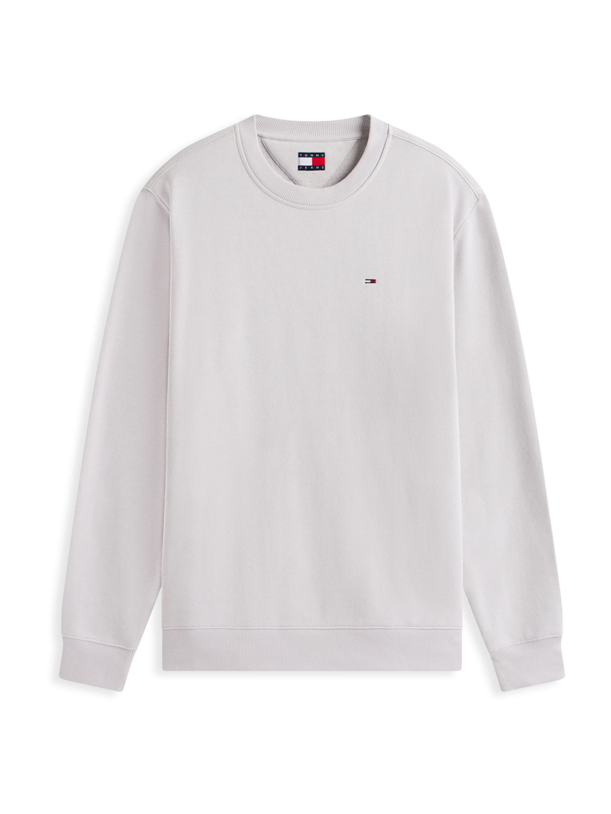 Felpa di Tommy Jeans in grigio: frontale