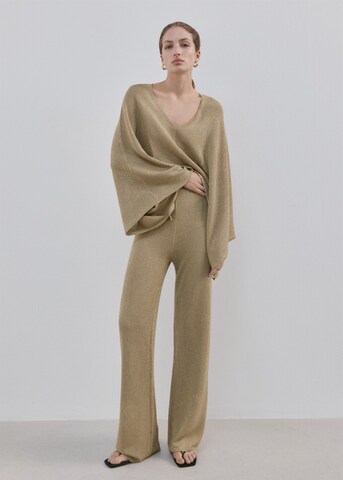 MANGO Regular Pants 'Sunny' in Beige