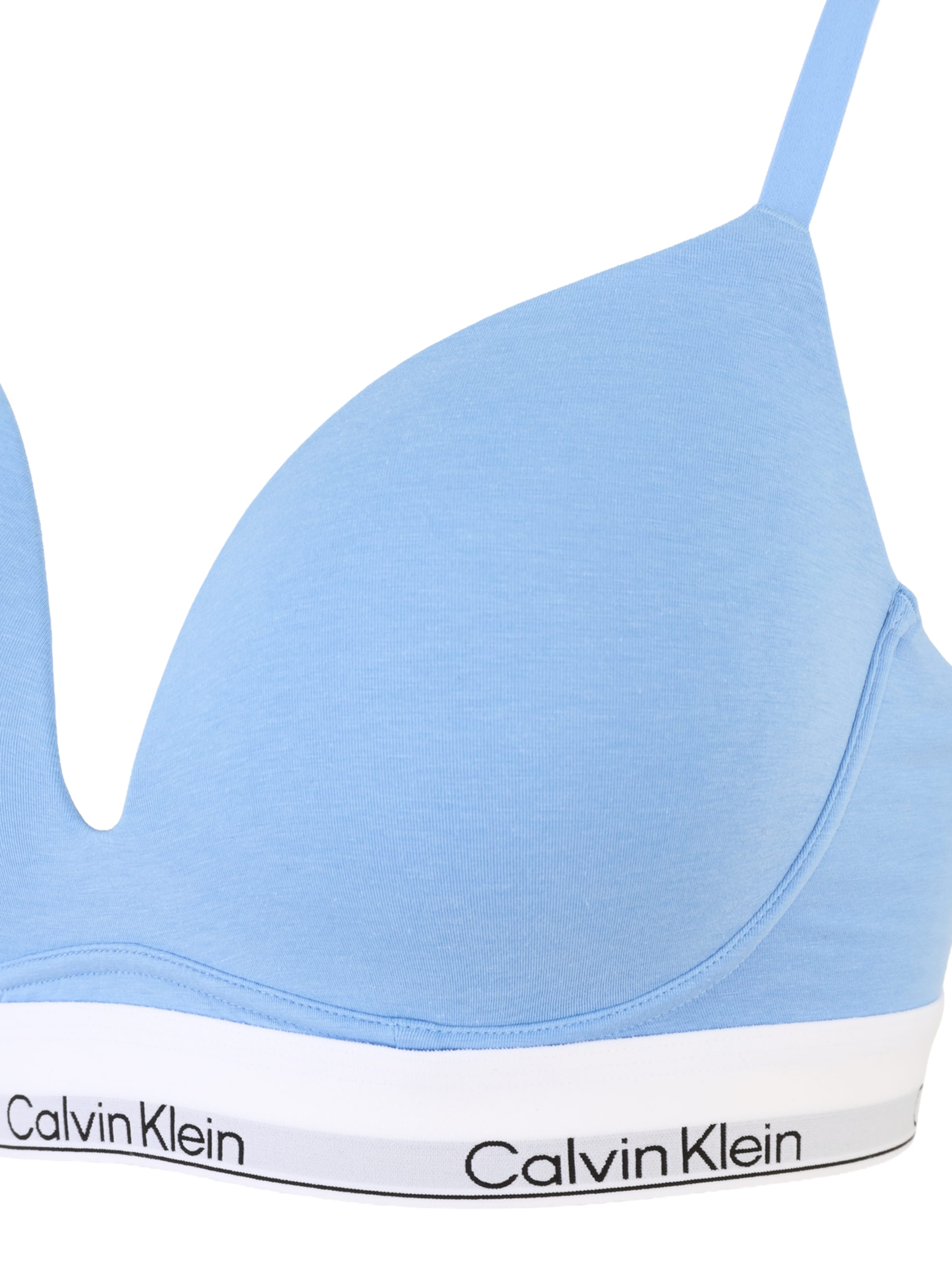 Calvin Klein Underwear Push-up Bra in Blue