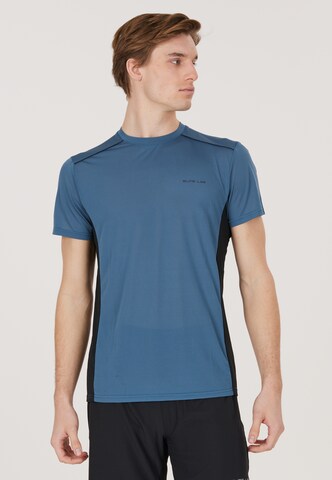 ELITE LAB Functioneel shirt 'E-Lab' in Blauw: voorkant