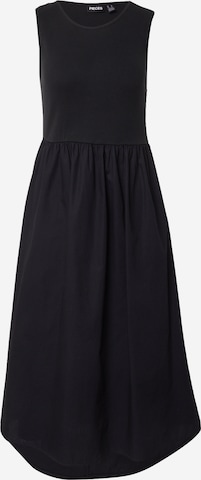 PIECES Klänning 'PCJONYA' i svart: framsida