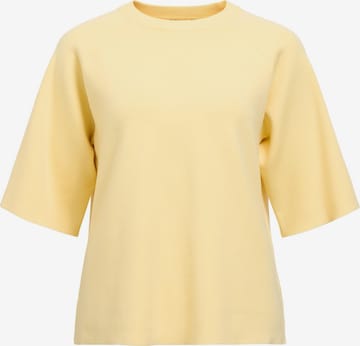 Pull-over 'OBJReynard' OBJECT en jaune : devant