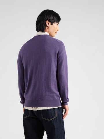 Lyle & Scott Trui in Lila