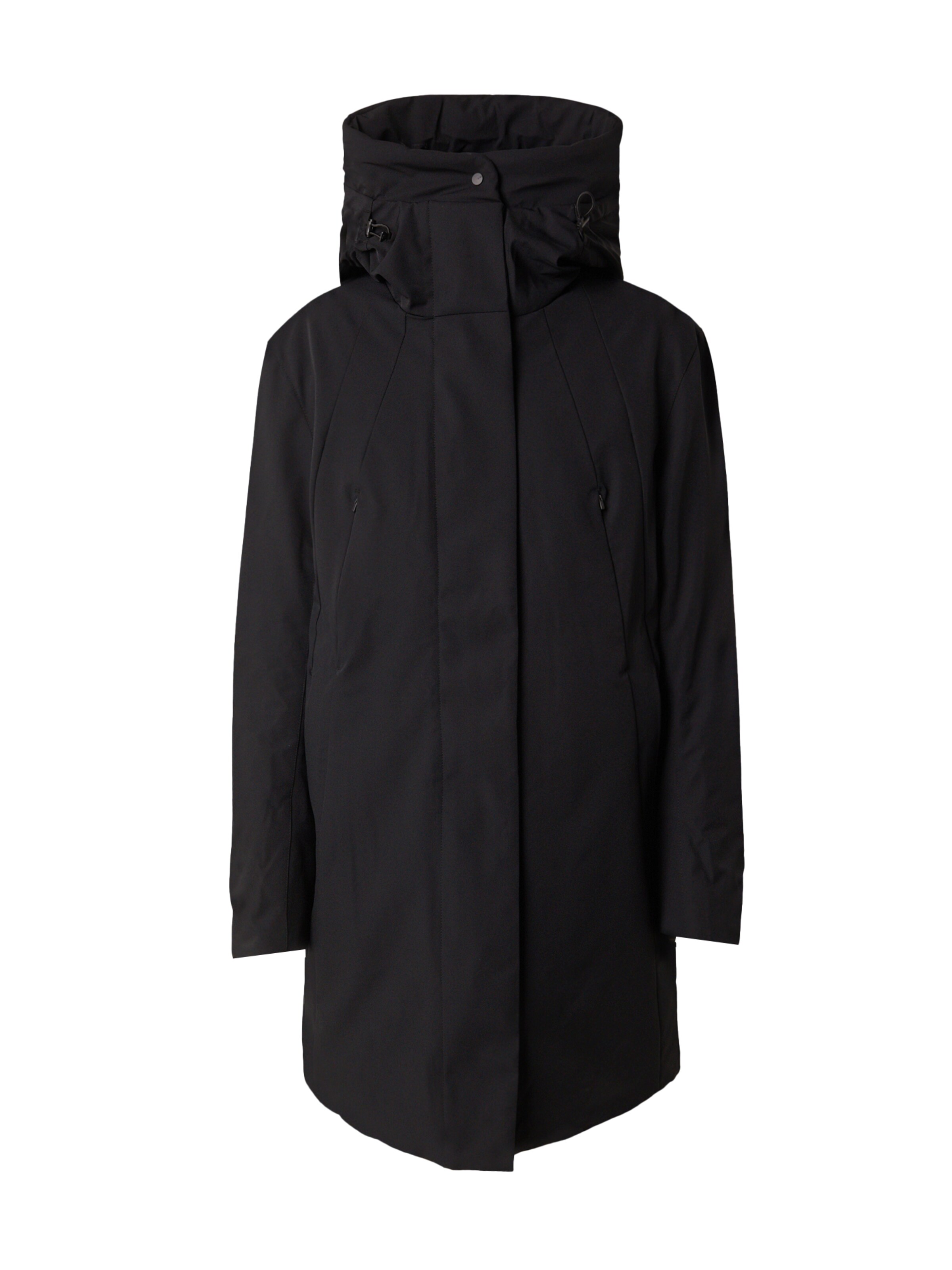 Krakatau Funkční kabát 'MERCURY' – černá: přední strana