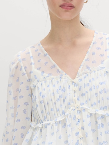 Chemisier Marks & Spencer en blanc : devant