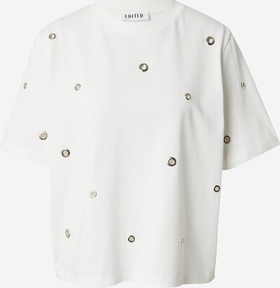 EDITED T-Shirt 'Venke' in weiß, Produktansicht