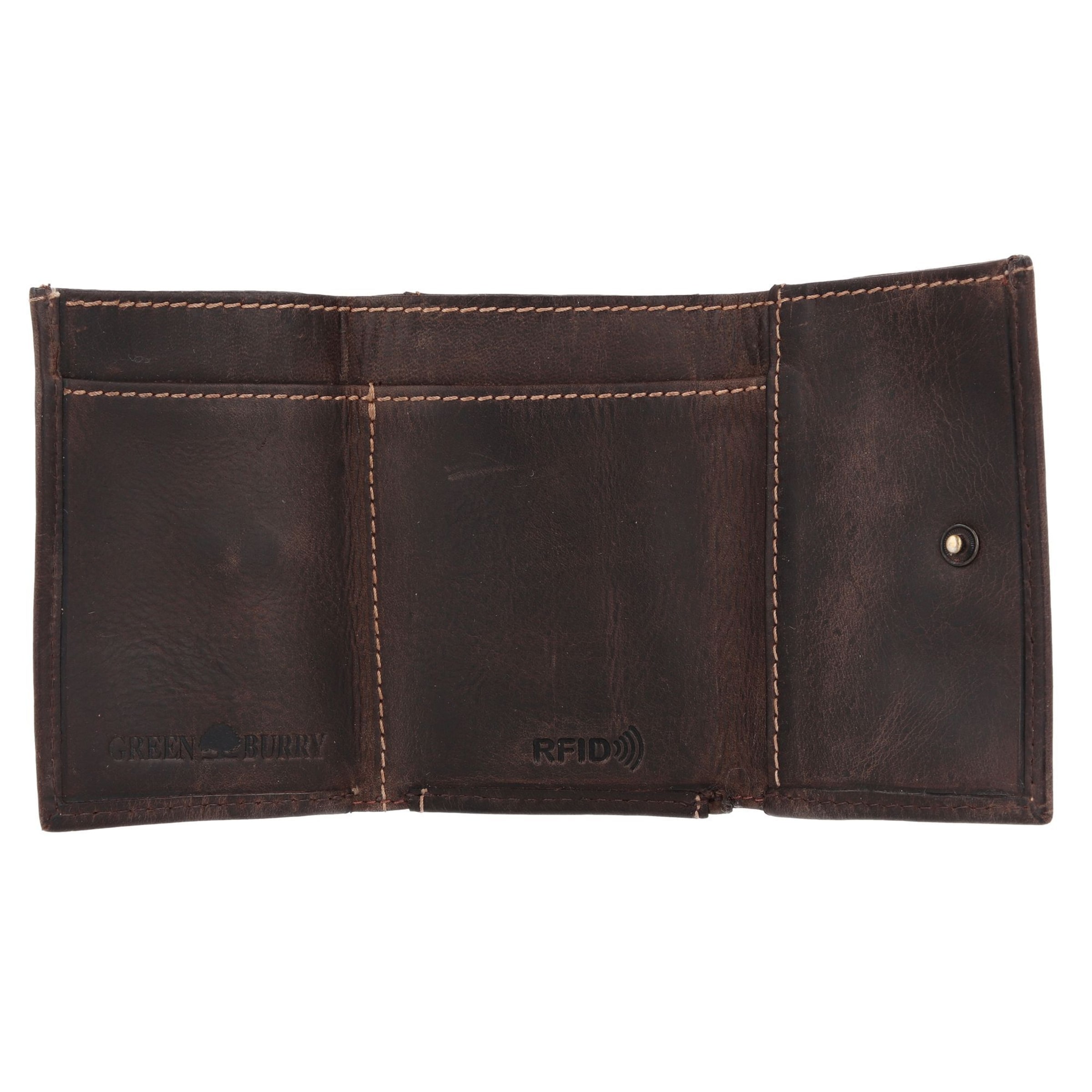 Porte-monnaies GREENBURRY en marron