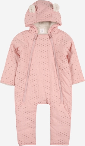 GAP Overall in Pink: front