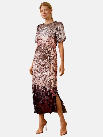 Robe love & roses en or : devant